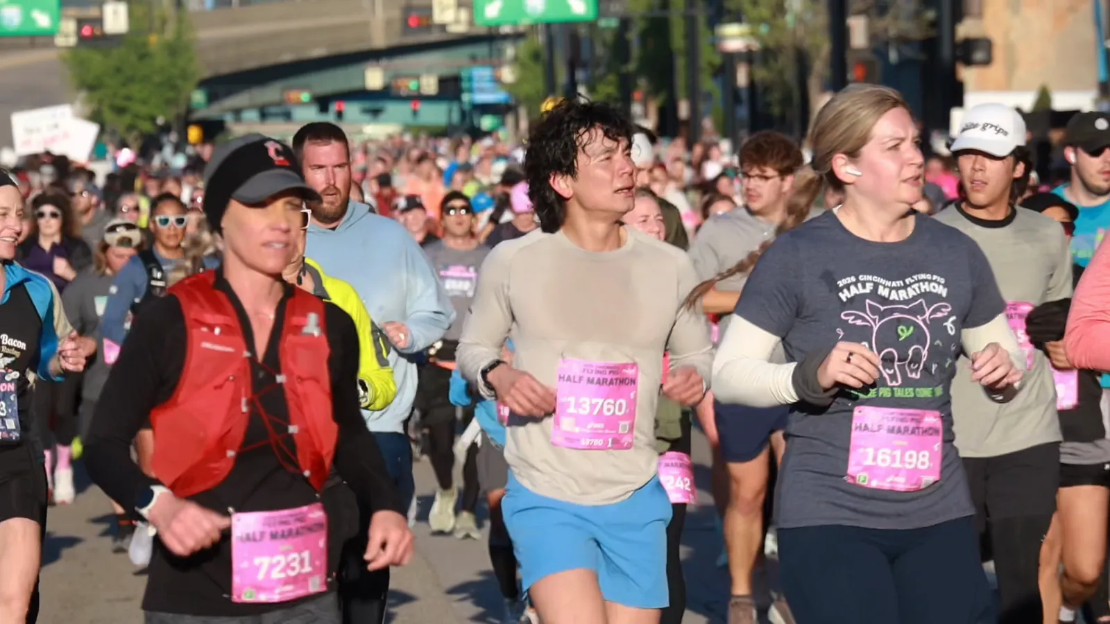 Flying Pig Marathon promo — film still 2