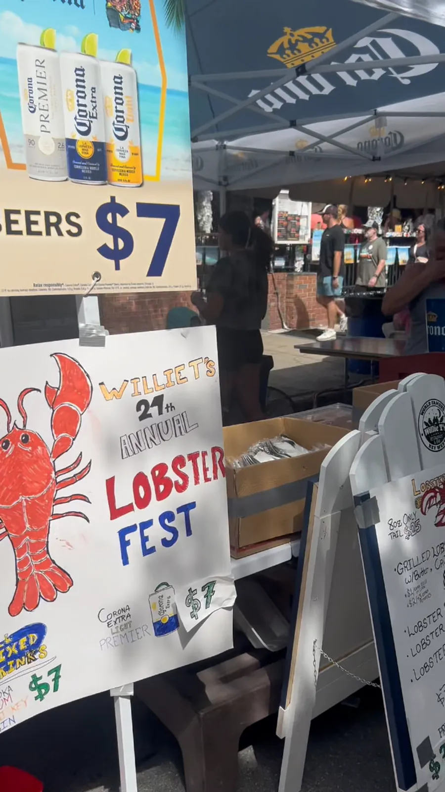 Key West Lobster Fest promo — film still 3
